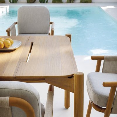 Коллекция уличной мебели HAMP от фабрики POINT (Испания) Купить уличную мебель POINT на 7garden.ru