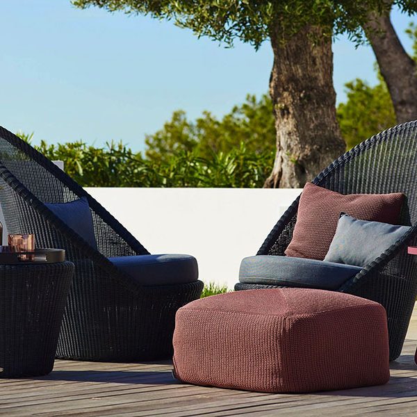 Коллекция уличной мебели KINGSTONE от фабрики CANE-LINE (Дания), фото 1 Купить уличную мебель CANE-LINE на 7garden.ru