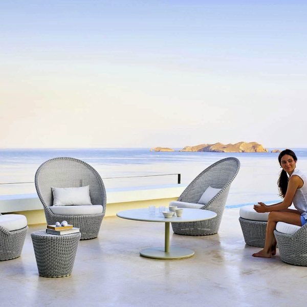 Коллекция уличной мебели KINGSTONE от фабрики CANE-LINE (Дания), фото 17 Купить уличную мебель CANE-LINE на 7garden.ru