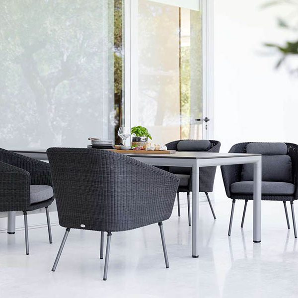 Коллекция уличной мебели MEGA от фабрики CANE-LINE (Дания), фото 6 Купить уличную мебель CANE-LINE на 7garden.ru