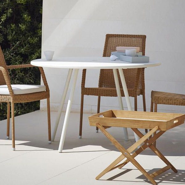 Коллекция уличной мебели NEWMAN от фабрики CANE-LINE (Дания), фото 3 Купить уличную мебель CANE-LINE на 7garden.ru