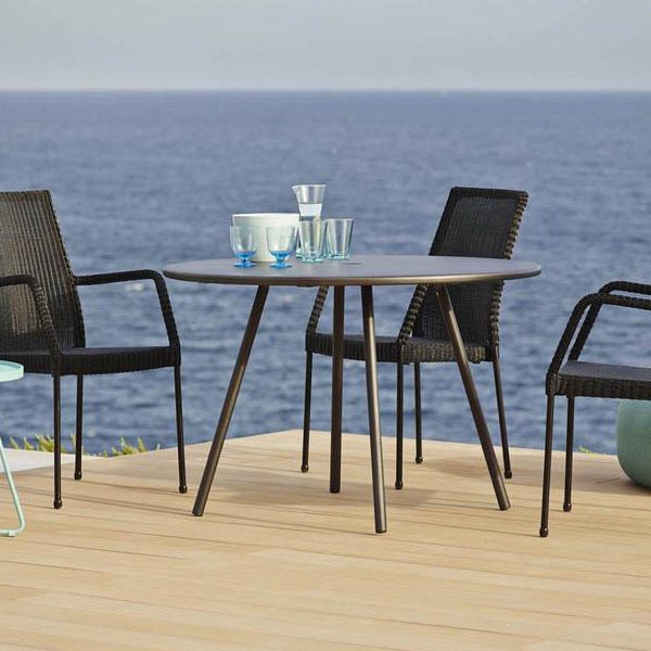 Коллекция уличной мебели NEWPORT от фабрики CANE-LINE (Дания), фото 3 Купить уличную мебель CANE-LINE на 7garden.ru