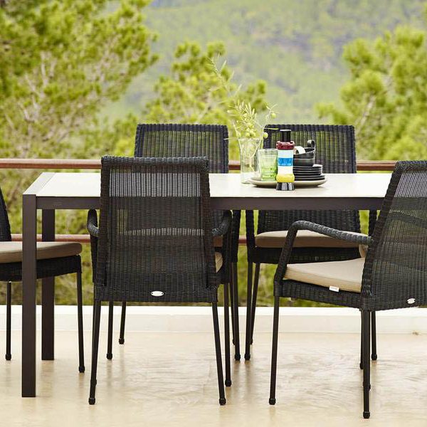 Коллекция уличной мебели NEWPORT от фабрики CANE-LINE (Дания), фото 1 Купить уличную мебель CANE-LINE на 7garden.ru