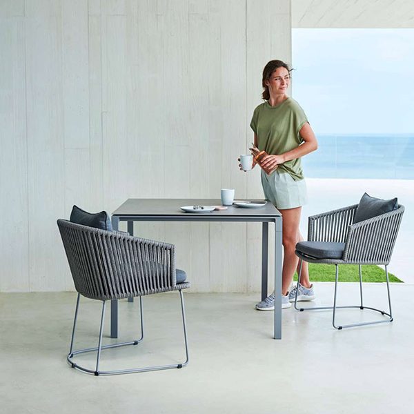 Коллекция уличной мебели PURE от фабрики CANE-LINE (Дания), фото 4 Купить уличную мебель CANE-LINE на 7garden.ru