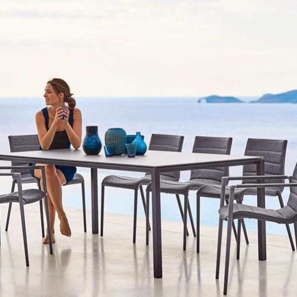 Коллекция уличной мебели PURE от фабрики CANE-LINE (Дания), фото 5 Купить уличную мебель CANE-LINE на 7garden.ru
