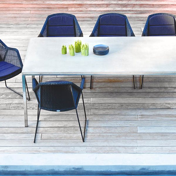 Коллекция уличной мебели PURE от фабрики CANE-LINE (Дания), фото 3 Купить уличную мебель CANE-LINE на 7garden.ru