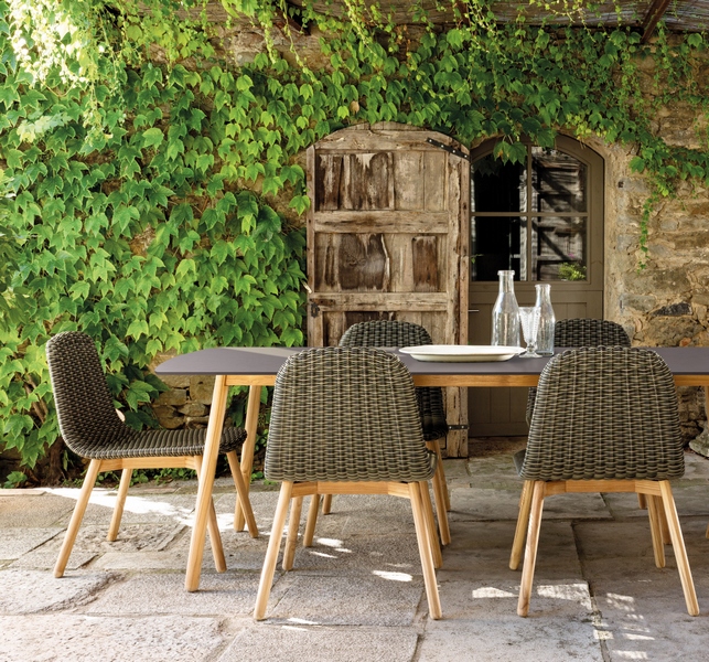 Коллекция уличной мебели ROUND от фабрики POINT (Испания) Купить уличную мебель POINT на 7garden.ru