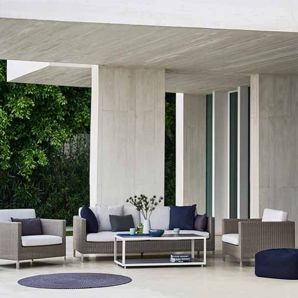 Коллекция уличной мебели CONNECT от фабрики CANE-LINE (Дания), фото 1 Купить уличную мебель CANE-LINE на 7garden.ru