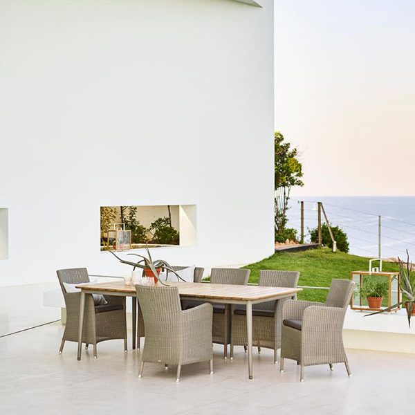 Коллекция уличной мебели HAMPSTED от фабрики CANE-LINE (Дания), фото 3 Купить уличную мебель CANE-LINE на 7garden.ru