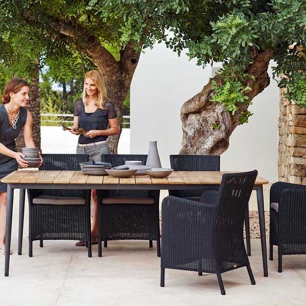 Коллекция уличной мебели HAMPSTED от фабрики CANE-LINE (Дания), фото 5 Купить уличную мебель CANE-LINE на 7garden.ru