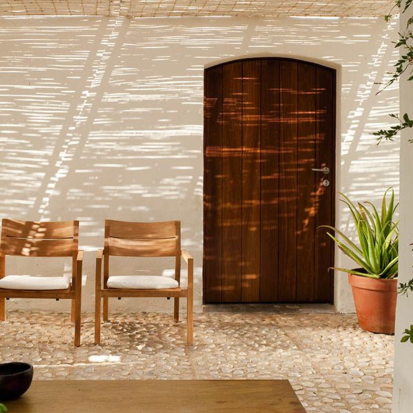 Коллекция уличной мебели KOS от фабрики TRIBU (Бельгия) фото 6 Купить уличную мебель TRIBU на 7garden.ru