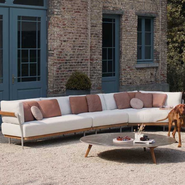 Коллекция уличной мебели FLEX от фабрики MANUTTI (Бельгия) Купить уличную мебель MANUTTI на 7garden.ru