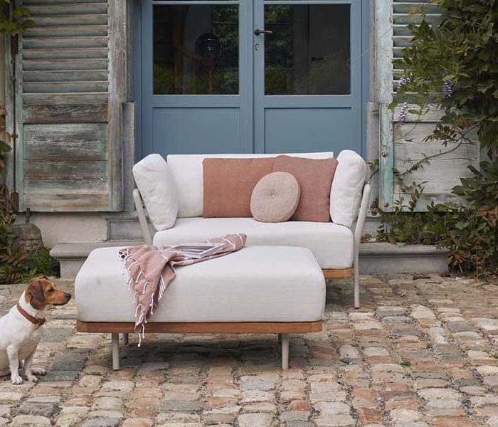 Коллекция уличной мебели FLEX от фабрики MANUTTI (Бельгия) Купить уличную мебель MANUTTI на 7garden.ru