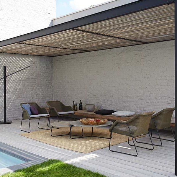 Коллекция уличной мебели MOOD от фабрики MANUTTI (Бельгия) Купить уличную мебель MANUTTI на 7garden.ru