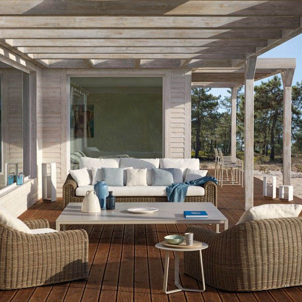 Коллекция уличной мебели RIVER от фабрики MANUTTI (Бельгия) Купить уличную мебель MANUTTI на 7garden.ru