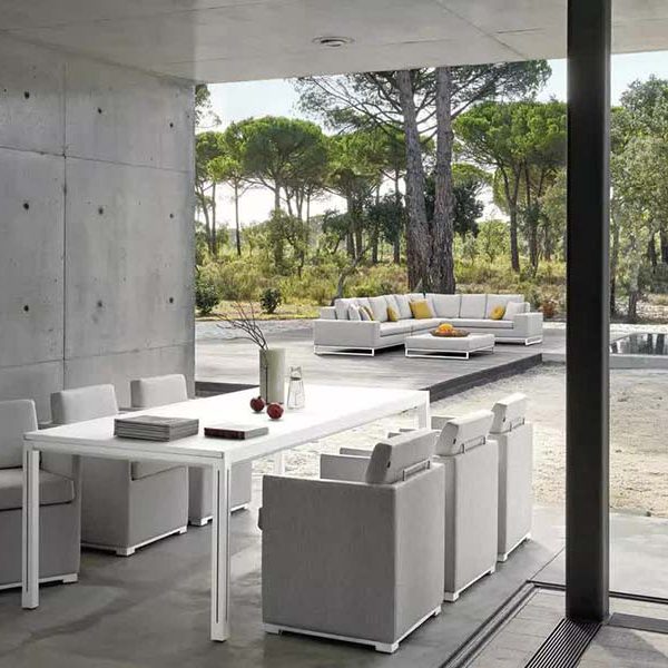 Коллекция уличной мебели ZENDO от фабрики MANUTTI (Бельгия) Купить уличную мебель MANUTTI на 7garden.ru